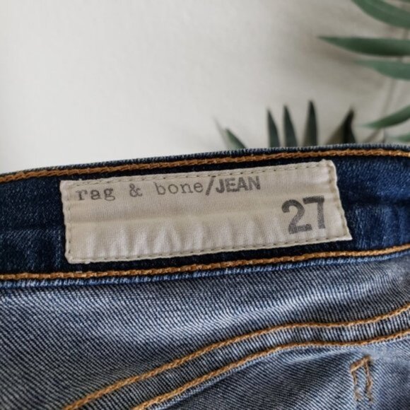 Rag & Bone Distressed Skinny Jeans in Pacifico Whiskering Fading size 27 - Picture 5 of 13